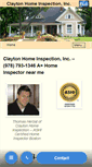 Mobile Screenshot of claytonhomeinspection.com